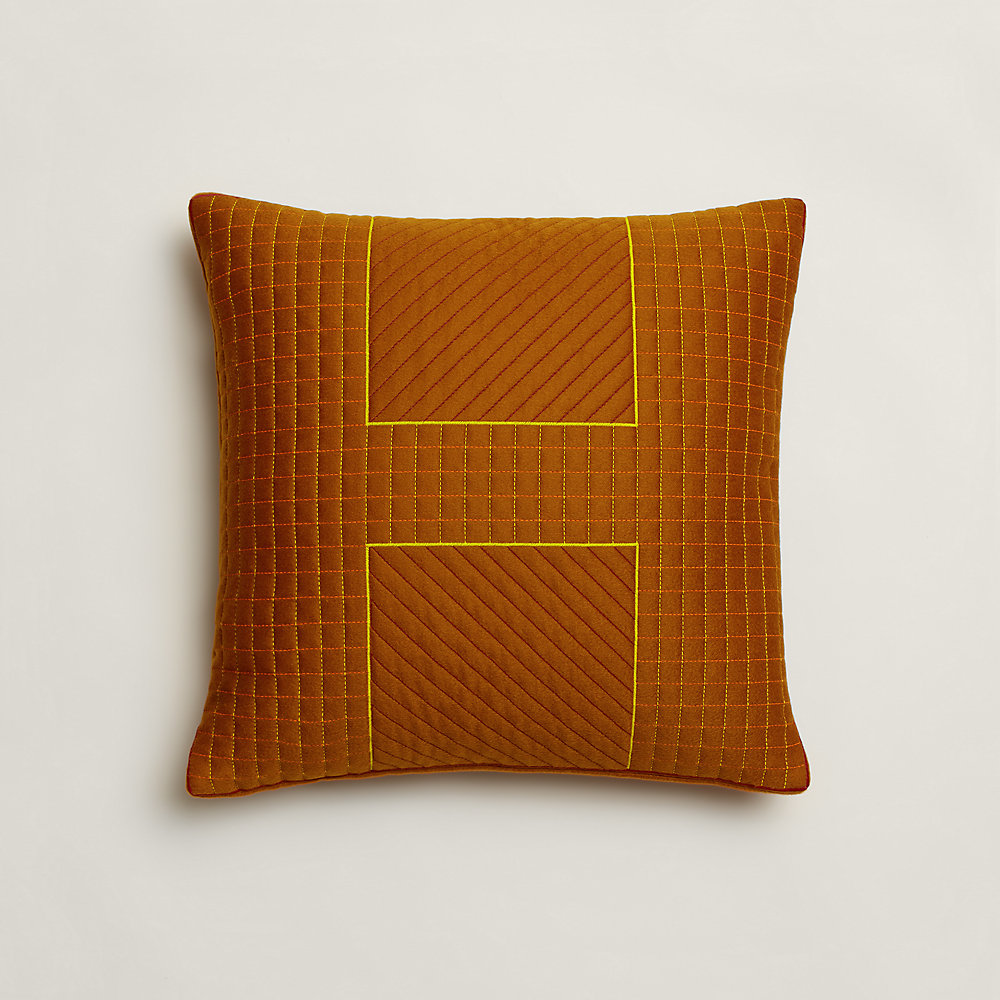 H Quadrille pillow | Hermès USA